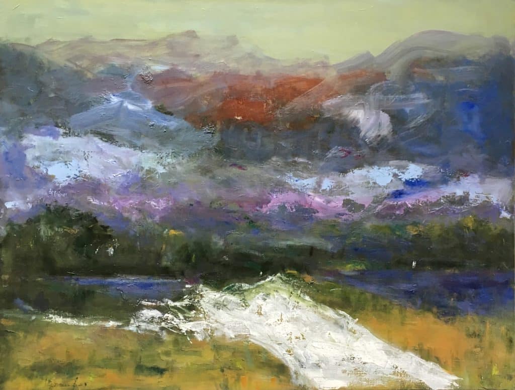 Oeuvre de l'artiste peintre Dominique Gentreau : Huile sur toile
