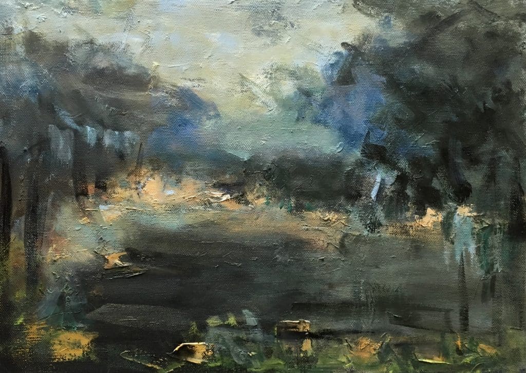 Oeuvre de l'artiste peintre Dominique Gentreau : Huile sur toile