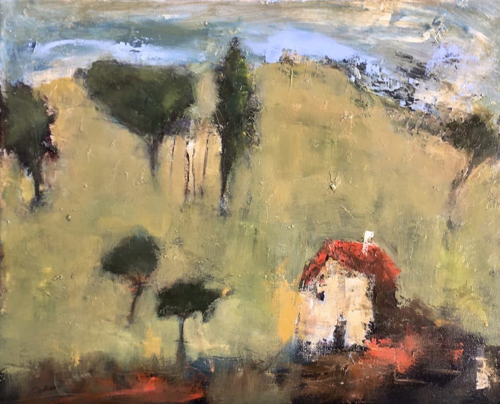 Oeuvre de l'artiste peintre Dominique Gentreau : Huile sur toile