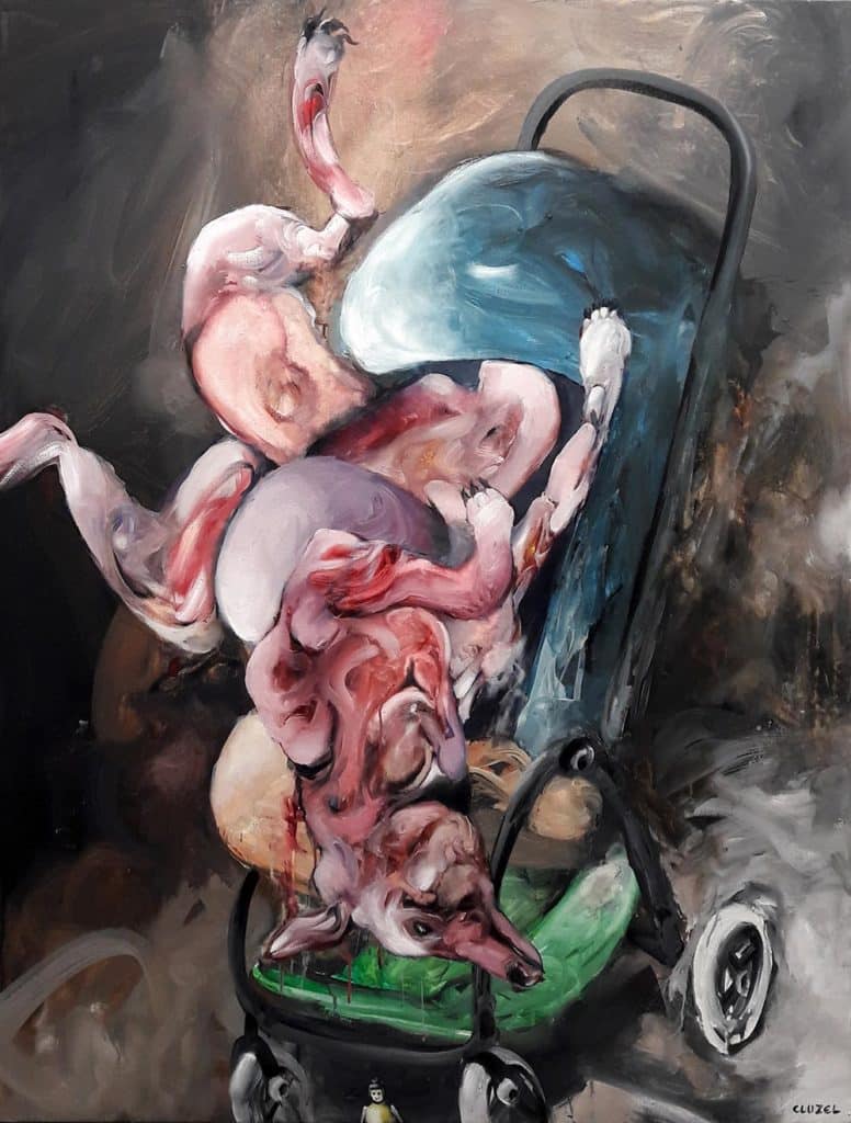 Oeuvre de l'artiste peintre Nicolas Cluzel