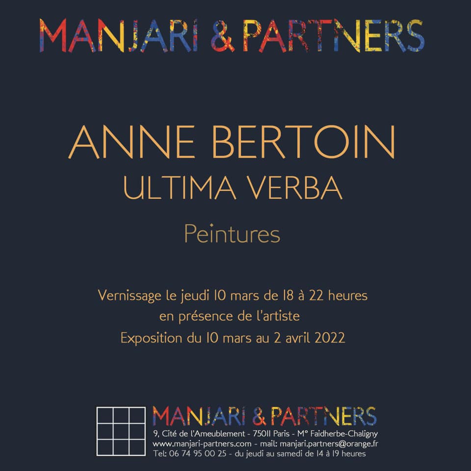 Anne Bertoin – Ultima Verba