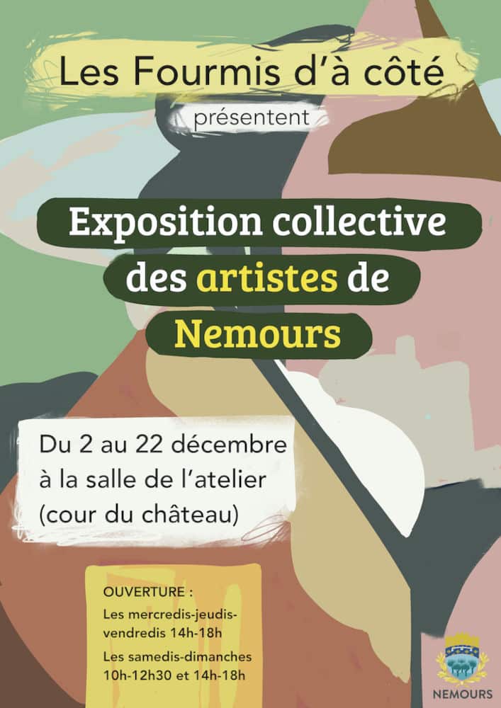 Exposition collective des artistes de Nemours