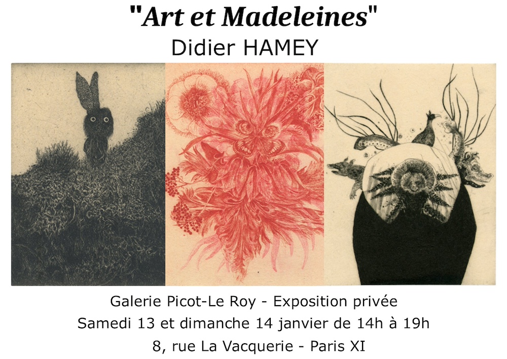 “Art et Madeleines” avec Didier Hamey