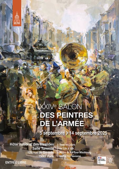XXIVe Salon des peintres de l&rsquo;armée