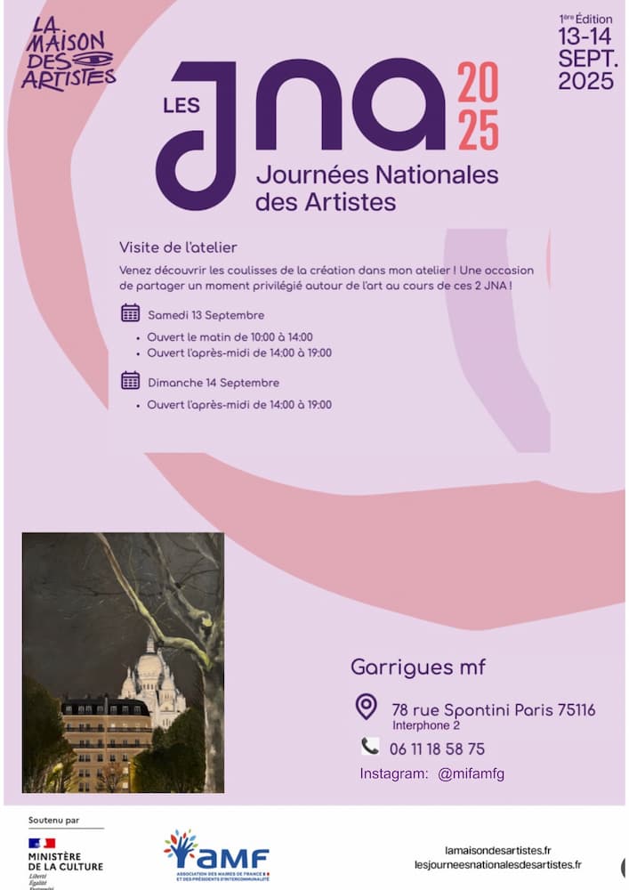 Ouverture d’atelier