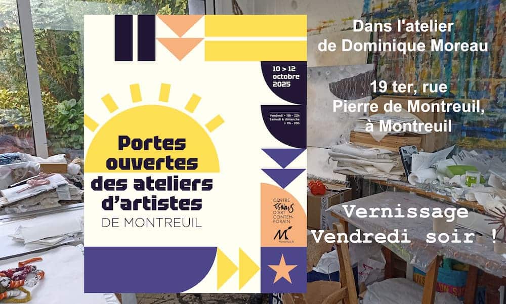 Dans l’atelier de Dominique Moreau