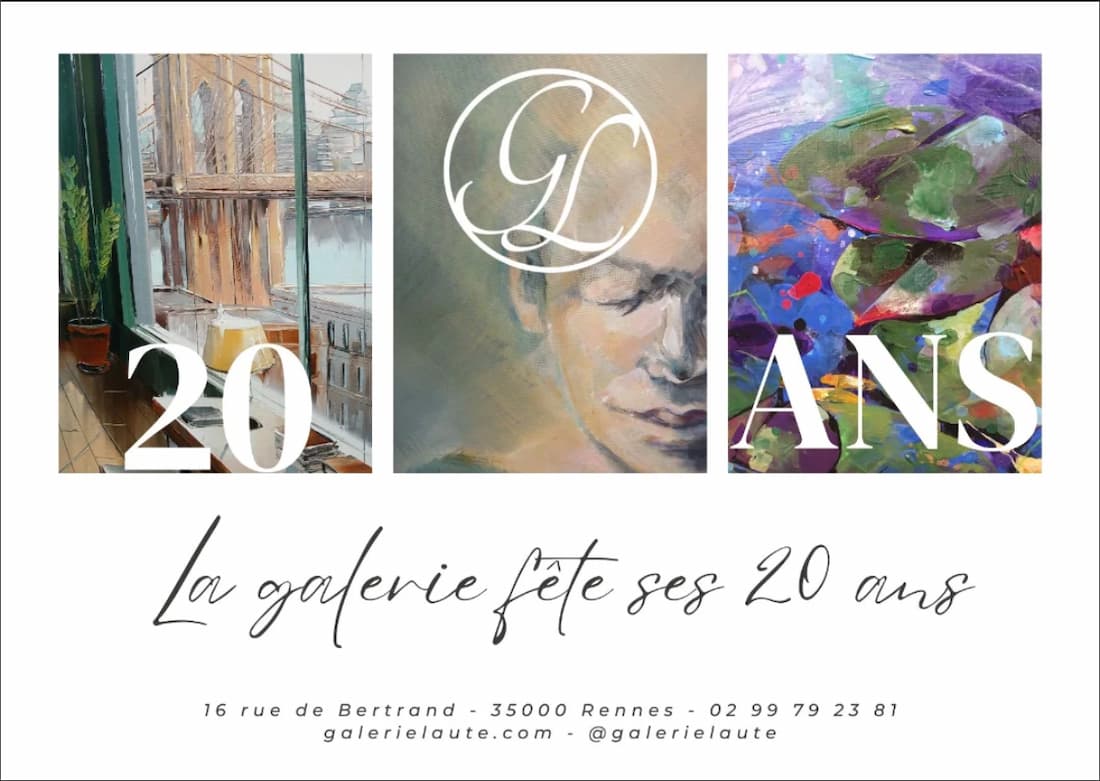 La galerie Laute fête ses 20 ans !