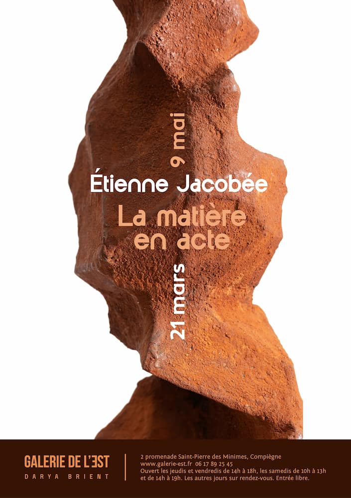 Étienne Jacobée, la matière en acte