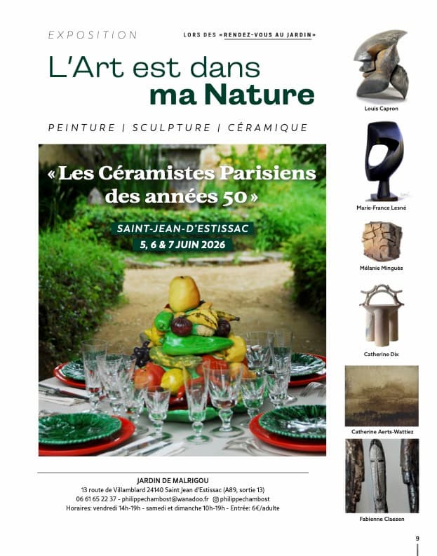 L’art est dans ma nature
